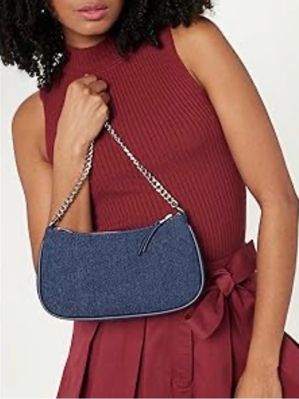 Denim The Drop Women's Melanie Small Shoulder Bag